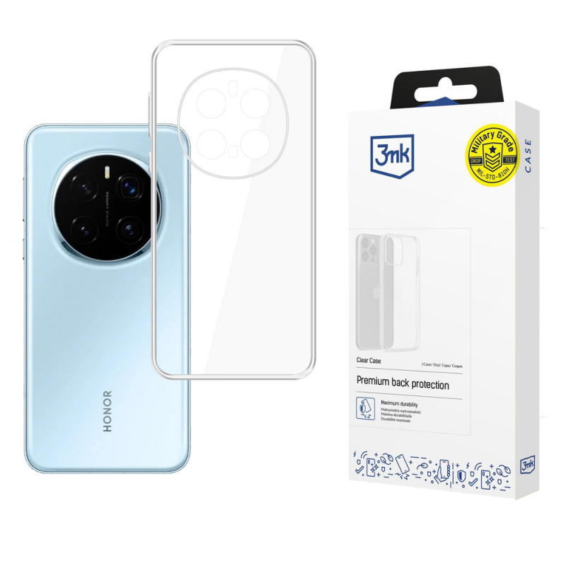 3MK Clear Case telefono dėklas Honor Magic 7 Pro, skaidrus