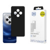 3MK Silicone Case telefono dėklas Xiaomi Redmi 14C / Redmi A4 5G, juodas