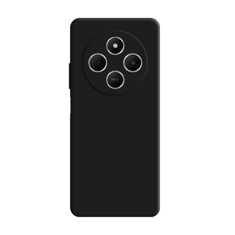 3MK Silicone Case telefono dėklas Xiaomi Redmi 14C / Redmi A4 5G, juodas