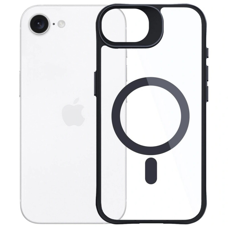 3MK Satin Armor MagCase dėklas Apple iPhone 17e / 16e, permatomas