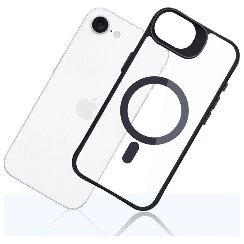 3MK Satin Armor MagCase dėklas Apple iPhone 17e / 16e, permatomas