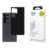 3MK Silicone Case silikoninis dėklas Samsung Galaxy S25 Ultra, juodas