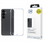 3mk Just20g Clear Case dėklas, skirtas Samsung Galaxy S25+, skaidrus