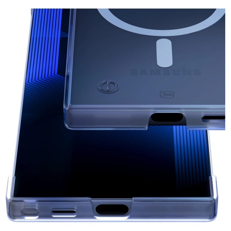 3mk Just20g MagCase dėklas, skirtas Samsung Galaxy S25 Ultra, skaidrus