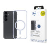 3mk Just20g MagCase dėklas, skirtas Samsung Galaxy S25+, skaidrus