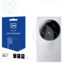 3MK Lens Protection hibridinio stiklo kameros objektyvo apsauga, skirta Xiaomi 15 Ultra (4 vnt.)