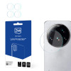 3MK Lens Protection hibridinio stiklo kameros objektyvo apsauga, skirta Xiaomi 15 Ultra (4 vnt.)