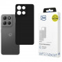 3MK Matt Case dėklas Motorola Moto G15 / G15 Power, juodas
