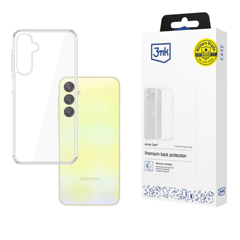 3MK Armor Case dėklas Samsung Galaxy A26 5G, skaidrus