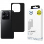 3MK Matt Case dėklas Xiaomi Redmi Note 14 4G, matinis juodas