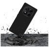 3MK Silicone Case silikoninis dėklas, skirtas Xiaomi Redmi Note 14 Pro 5G, juodas