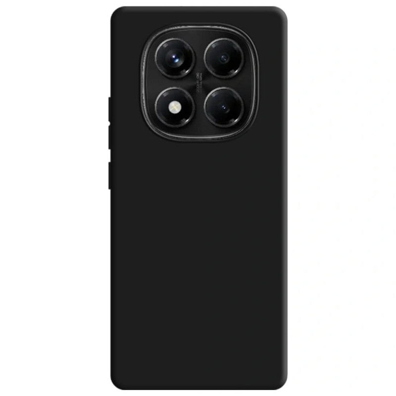 3MK Silicone Case silikoninis dėklas, skirtas Xiaomi Redmi Note 14 Pro 5G, juodas