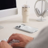 Tech-Protect MagZero MagSafe dėklas, skirtas Apple iPhone 17 Pro / 18 Pro, matinis baltas
