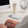 Tech-Protect MagZero MagSafe dėklas, skirtas Apple iPhone 17 Pro Max / 18 Pro Max, matinis baltas