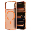 Tech-Protect MagZero MagSafe dėklas, skirtas Apple iPhone 17 Pro / 18 Pro, matinis Cosmic Orange