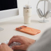 Tech-Protect MagZero MagSafe dėklas, skirtas Apple iPhone 17 Pro / 18 Pro, matinis Cosmic Orange