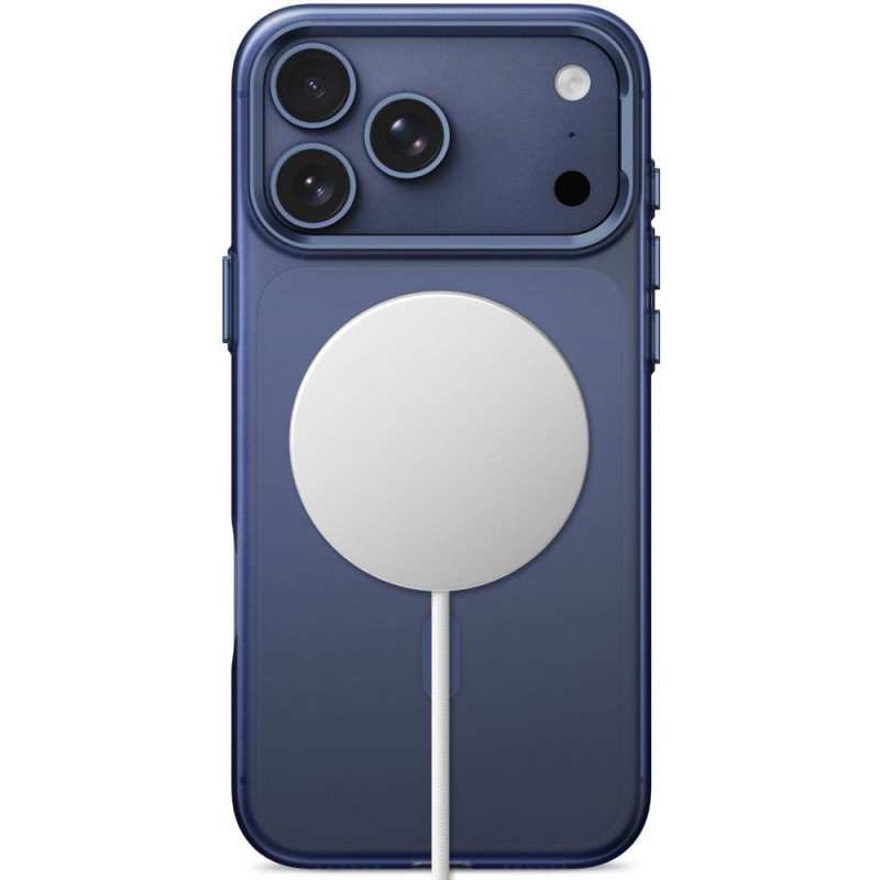 Tech-Protect MagZero MagSafe dėklas, skirtas Apple iPhone 17 Pro Max / 18 Pro Max, matinis tamsiai mėlynas