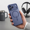 Tech-Protect MagZero MagSafe dėklas, skirtas Apple iPhone 17 Pro Max / 18 Pro Max, matinis tamsiai mėlynas