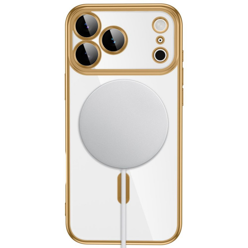 Tech-Protect Magflex MagSafe dėklas, skirtas Apple iPhone 17 Pro / 18 Pro, blizgaus aukso spalvos