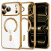 Tech-Protect Magflex MagSafe dėklas, skirtas Apple iPhone 17 Pro Max / 18 Pro Max, blizgaus aukso spalvos