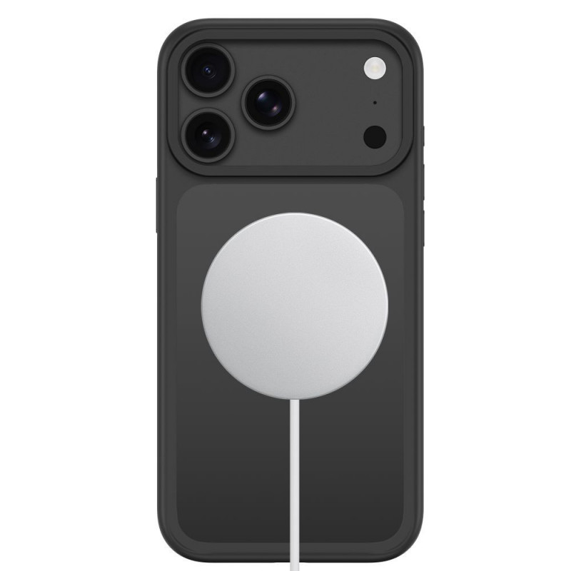 Tech-Protect Magmat MagSafe CC dėklas, skirtas Apple iPhone 17 Pro Max / 18 Pro Max, matinis juodas