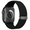 Tech-Protect Nylon Sport dirželis, skirtas Apple Watch 44/45/46/49 mm, juodas