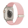 Tech-Protect Nylon Sport dirželis, skirtas Apple Watch 44/45/46/49 mm, šviesiai rožinis
