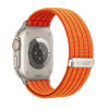Tech-Protect Nylon Sport dirželis, skirtas Apple Watch 44/45/46/49 mm, oranžinis