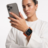 Tech-Protect Nylon Sport dirželis, skirtas Apple Watch 44/45/46/49 mm, oranžinis