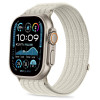 Tech-Protect Nylon Sport dirželis Apple Watch 8 / 9 / 10 / 11 / SE / Ultra 44 / 45 / 46 / 49 mm laikrodžiams, Starlight