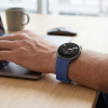Tech-Protect Silicone Evo dirželis Samsung Galaxy Watch 8 / 9 / Classic 40 / 44 / 46 mm laikrodžiams, tamsiai mėlynas