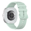 Tech-Protect Silicone Evo dirželis Samsung Galaxy Watch 8 / 9 / Classic 40 / 44 / 46 mm laikrodžiams, mėtinio kremo spalvos