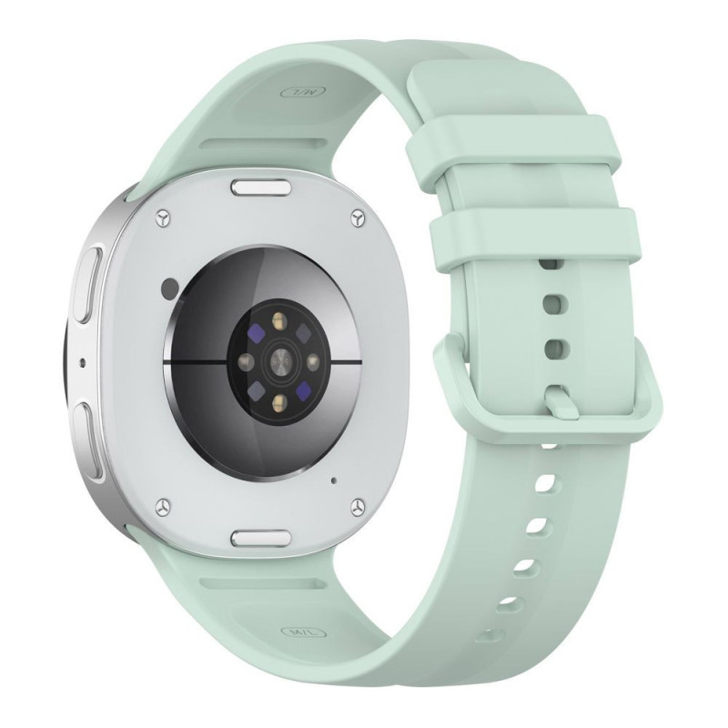 Tech-Protect Silicone Evo dirželis Samsung Galaxy Watch 8 / 9 / Classic 40 / 44 / 46 mm laikrodžiams, mėtinio kremo spalvos
