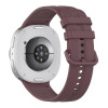 Tech-Protect Silicone Evo dirželis Samsung Galaxy Watch 8 / 9 / Classic 40 / 44 / 46 mm laikrodžiams, aksominės slyvos spalvos