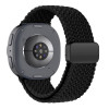Tech-Protect NylonMag dirželis Samsung Galaxy Watch 8 / 9 / Classic 40 / 44 / 46 mm laikrodžiams, juodas