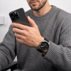 Tech-Protect NylonMag dirželis Samsung Galaxy Watch 8 / 9 / Classic 40 / 44 / 46 mm laikrodžiams, juodas