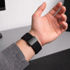 Tech-Protect NylonMag dirželis Samsung Galaxy Watch 8 / 9 / Classic 40 / 44 / 46 mm laikrodžiams, juodas