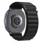 Tech-Protect Nylon Pro dirželis Samsung Galaxy Watch 8 / 9 / Classic 40 / 44 / 46 mm laikrodžiams, juodas