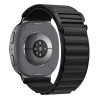 Tech-Protect Nylon Pro dirželis Samsung Galaxy Watch 8 / 9 / Classic 40 / 44 / 46 mm laikrodžiams, juodas