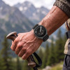 Tech-Protect Nylon Pro dirželis Samsung Galaxy Watch 8 / 9 / Classic 40 / 44 / 46 mm laikrodžiams, juodas