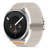 Tech-Protect Nylon Clasp laikrodžio dirželis, skirtas Samsung Galaxy Watch 8 / 9 / Classic 40 / 44 / 46 mm, Starlight