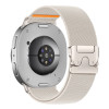 Tech-Protect Nylon Clasp laikrodžio dirželis, skirtas Samsung Galaxy Watch 8 / 9 / Classic 40 / 44 / 46 mm, Starlight