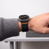 Tech-Protect Nylon Clasp laikrodžio dirželis, skirtas Samsung Galaxy Watch Ultra 1 / 2 2024-2026 47 mm, juodas