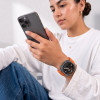 Tech-Protect Nylon Clasp laikrodžio dirželis, skirtas Samsung Galaxy Watch Ultra 1 / 2 2024-2026 47 mm, oranžinis