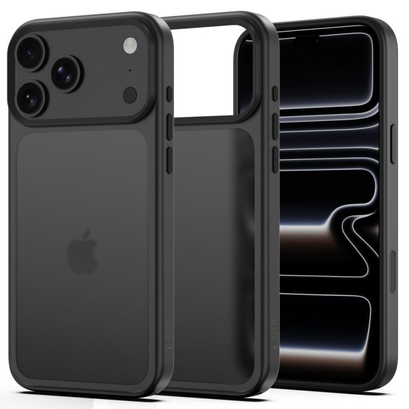 Tech-Protect Magmat CC dėklas telefonui Apple iPhone 17 Pro Max / 18 Pro Max, matinis juodas