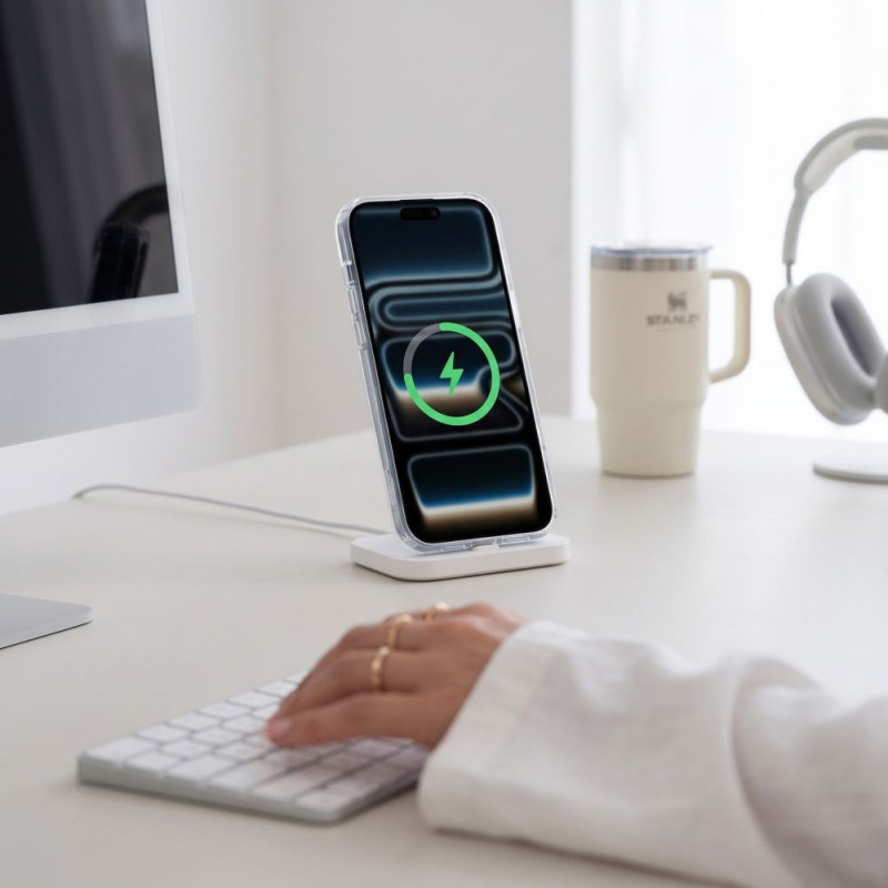 Tech-Protect FlexAir Hybrid MagSafe dėklas su grūdintu stiklu (2 vnt.) telefonui Apple iPhone 17 Pro Max / 18 Pro Max, skaidrus