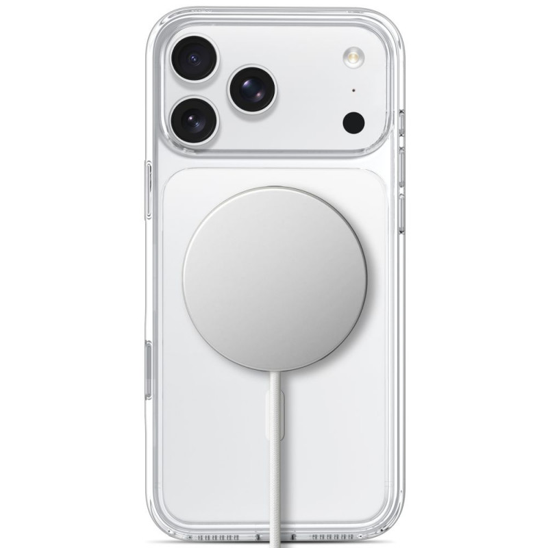 Tech-Protect FlexAir Hybrid CC MagSafe dėklas telefonui Apple iPhone 17 Pro Max / 18 Pro Max, skaidrus
