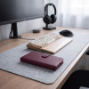 Tech-Protect Wallet dėklas, skirtas Xiaomi Redmi Note 17 Pro 5G, bordo spalvos