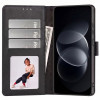 Tech-Protect Wallet dėklas, skirtas Xiaomi Redmi Note 17 Pro Max 5G, matinis juodas