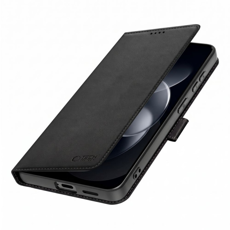 Tech-Protect Wallet dėklas, skirtas Xiaomi Redmi Note 17 Pro Max 5G, matinis juodas